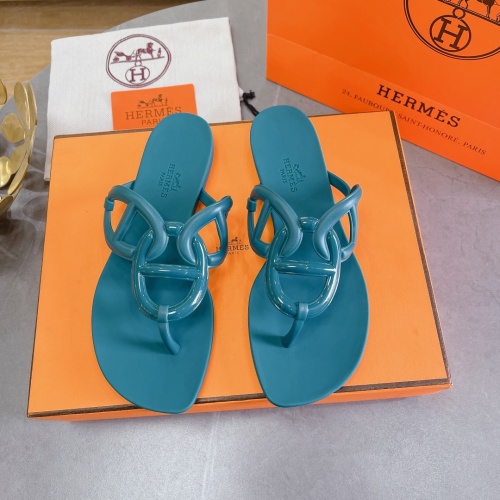 Hermes Slippers For Women #1180462 $56.00 USD, Wholesale Replica Hermes Slippers