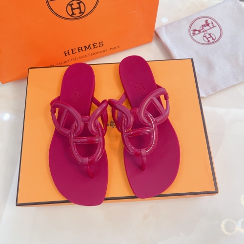 Hermes Slippers For Women #1180464 $56.00 USD, Wholesale Replica Hermes Slippers
