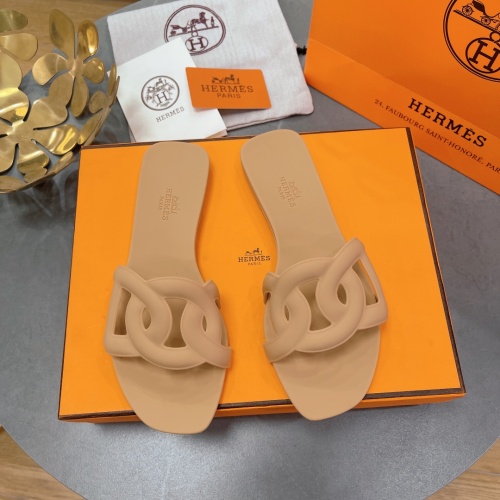 Hermes Slippers For Women #1180474 $48.00 USD, Wholesale Replica Hermes Slippers