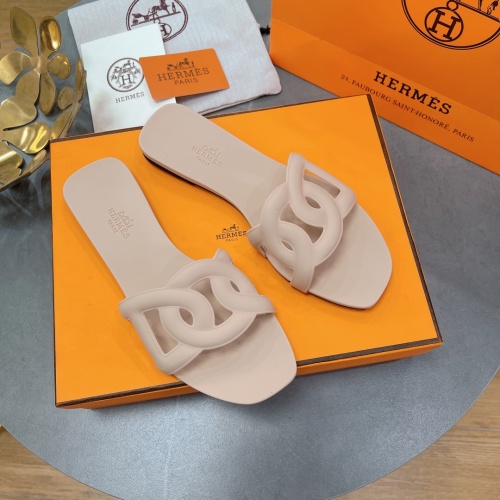 Replica Hermes Slippers For Women #1180475 $48.00 USD for Wholesale