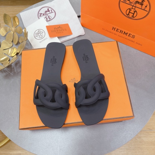 Hermes Slippers For Women #1180482 $48.00 USD, Wholesale Replica Hermes Slippers