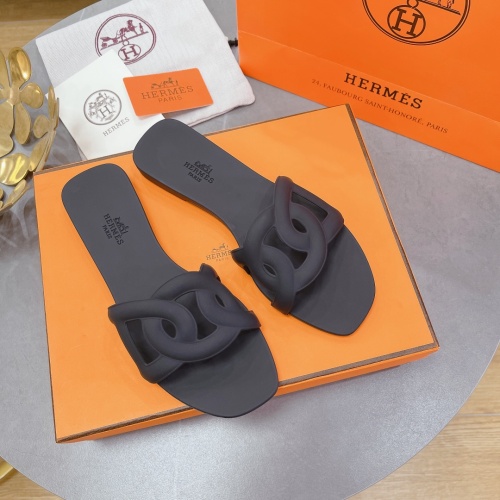 Replica Hermes Slippers For Women #1180482 $48.00 USD for Wholesale