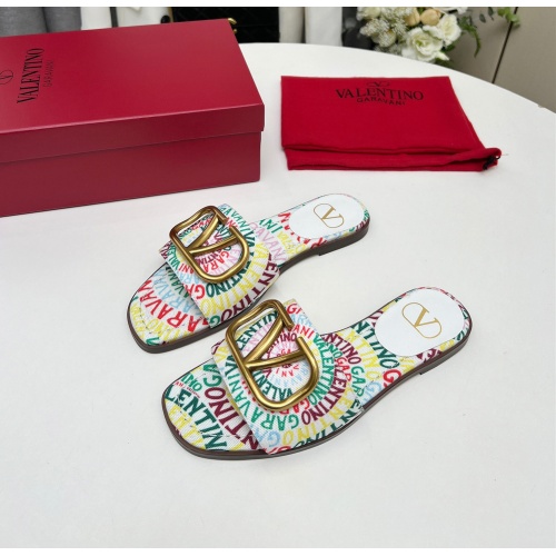 Valentino Slippers For Women #1180551 $82.00 USD, Wholesale Replica Valentino Slippers