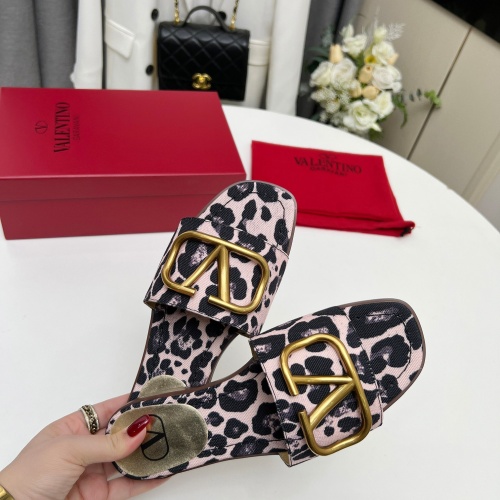 Replica Valentino Slippers For Women #1180552 $82.00 USD for Wholesale