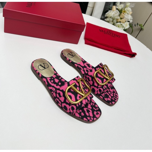 Replica Valentino Slippers For Women #1180553 $82.00 USD for Wholesale