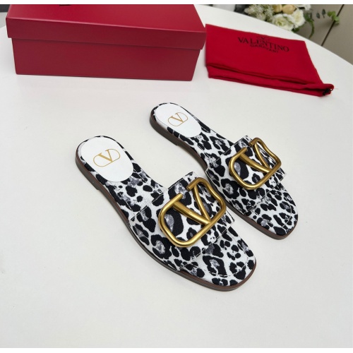 Replica Valentino Slippers For Women #1180557 $82.00 USD for Wholesale