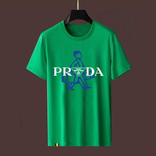 Prada T-Shirts Short Sleeved For Men #1180692 $40.00 USD, Wholesale Replica Prada T-Shirts