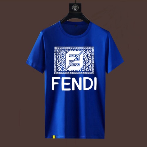 Fendi T-Shirts Short Sleeved For Men #1180696 $40.00 USD, Wholesale Replica Fendi T-Shirts