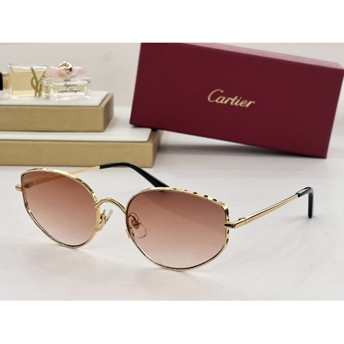 Cartier AAA Quality Sunglassess #1180700 $48.00 USD, Wholesale Replica Cartier AAA Quality Sunglassess