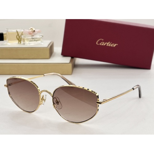 Cartier AAA Quality Sunglassess #1180701 $48.00 USD, Wholesale Replica Cartier AAA Quality Sunglassess