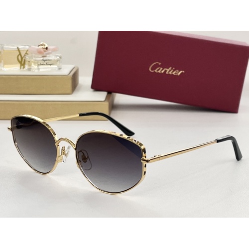 Cartier AAA Quality Sunglassess #1180703 $48.00 USD, Wholesale Replica Cartier AAA Quality Sunglassess