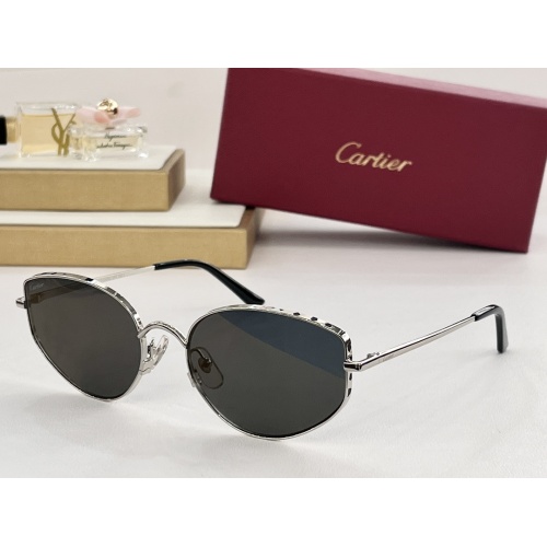 Cartier AAA Quality Sunglassess #1180704 $48.00 USD, Wholesale Replica Cartier AAA Quality Sunglassess