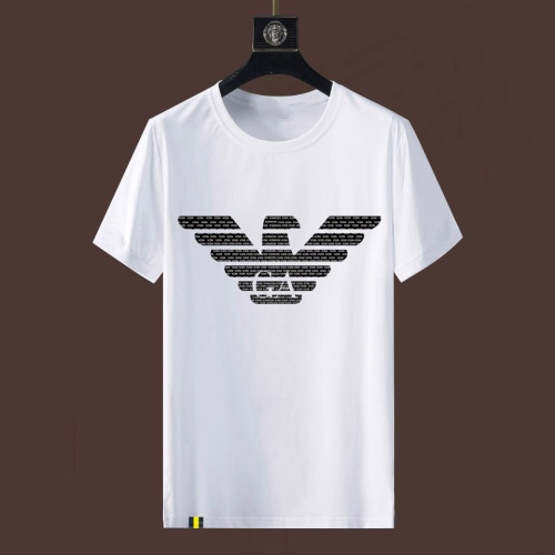 Armani T-Shirts Short Sleeved For Men #1180766 $40.00 USD, Wholesale Replica Armani T-Shirts