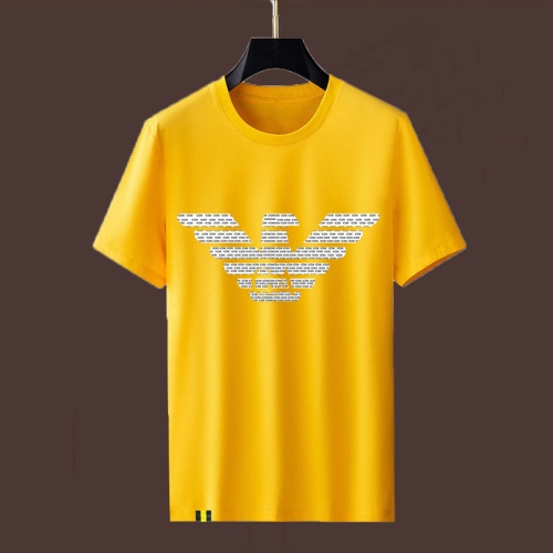 Armani T-Shirts Short Sleeved For Men #1180771 $40.00 USD, Wholesale Replica Armani T-Shirts