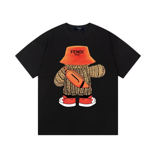 Fendi T-Shirts Short Sleeved For Unisex #1180778 $34.00 USD, Wholesale Replica Fendi T-Shirts