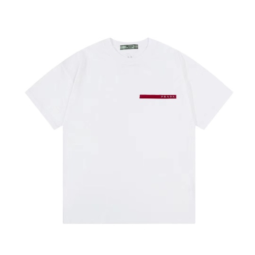 Prada T-Shirts Short Sleeved For Unisex #1180820