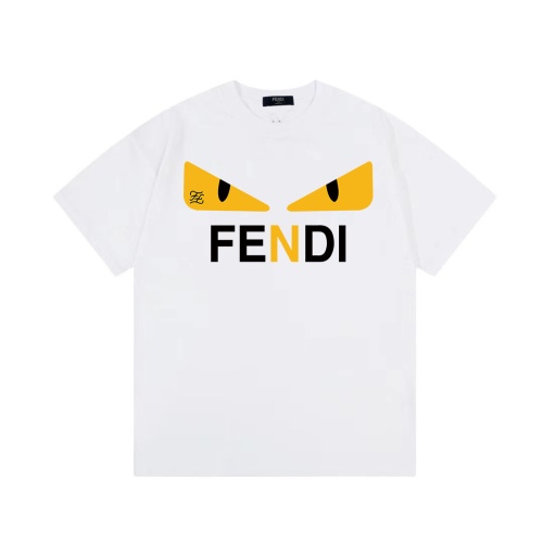 Fendi T-Shirts Short Sleeved For Unisex #1180823 $34.00 USD, Wholesale Replica Fendi T-Shirts