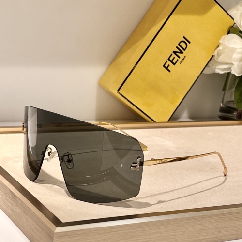 Fendi AAA Quality Sunglasses #1180828 $60.00 USD, Wholesale Replica Fendi AAA Quality Sunglasses