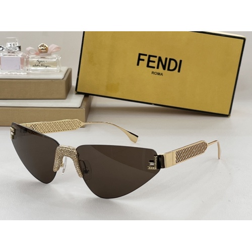 Fendi AAA Quality Sunglasses #1180849 $64.00 USD, Wholesale Replica Fendi AAA Quality Sunglasses
