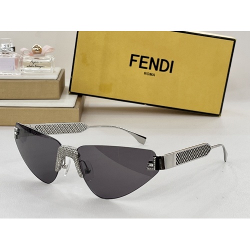 Fendi AAA Quality Sunglasses #1180852 $64.00 USD, Wholesale Replica Fendi AAA Quality Sunglasses
