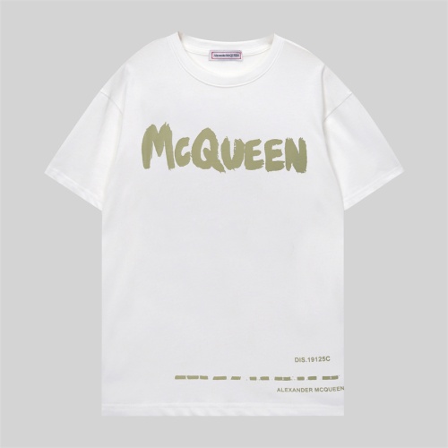 Alexander McQueen T-shirts Short Sleeved For Unisex #1180932