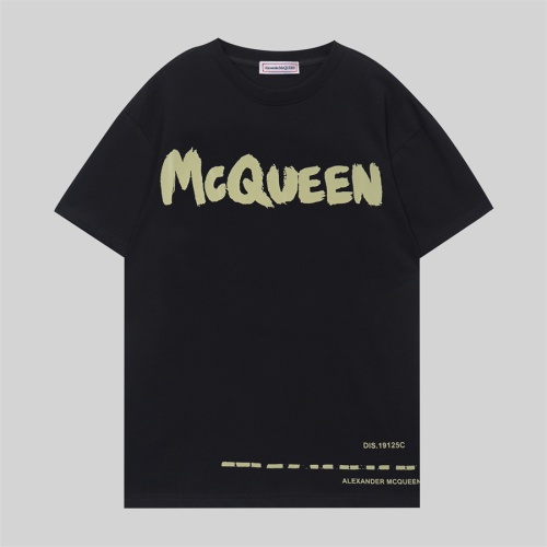 Alexander McQueen T-shirts Short Sleeved For Unisex #1180934 $32.00 USD, Wholesale Replica Alexander McQueen T-shirts