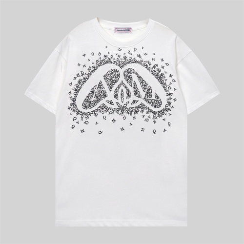 Alexander McQueen T-shirts Short Sleeved For Unisex #1180935 $32.00 USD, Wholesale Replica Alexander McQueen T-shirts