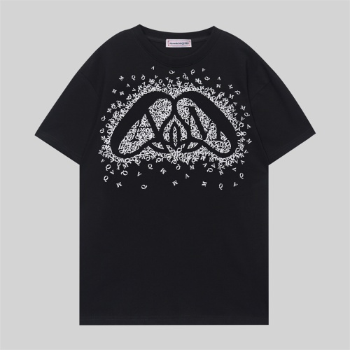 Alexander McQueen T-shirts Short Sleeved For Unisex #1180936 $32.00 USD, Wholesale Replica Alexander McQueen T-shirts