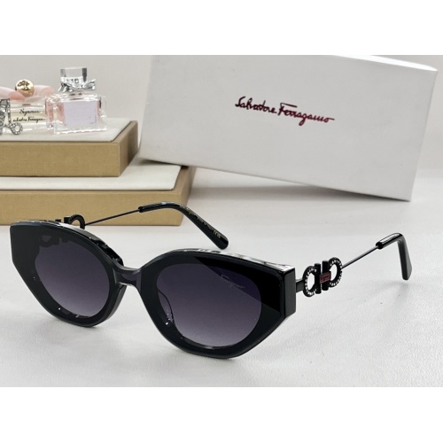 Salvatore Ferragamo AAA Quality Sunglasses #1180948 $60.00 USD, Wholesale Replica Salvatore Ferragamo AAA Quality Sunglasses