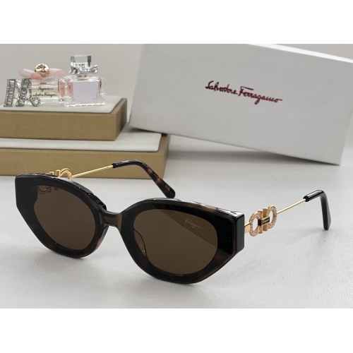 Salvatore Ferragamo AAA Quality Sunglasses #1180950 $60.00 USD, Wholesale Replica Salvatore Ferragamo AAA Quality Sunglasses