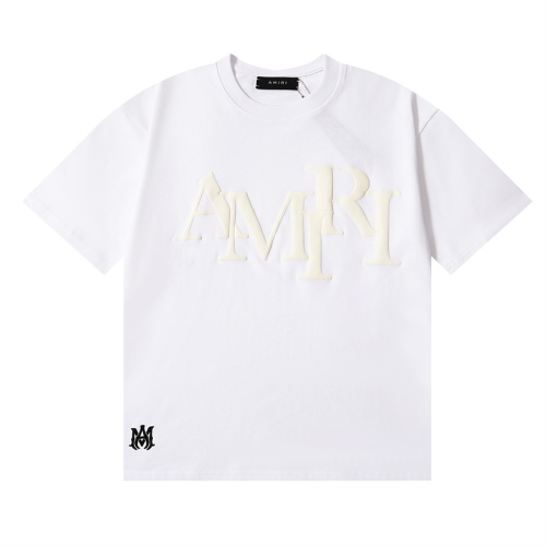Amiri T-Shirts Short Sleeved For Unisex #1180970 $32.00 USD, Wholesale Replica Amiri T-Shirts