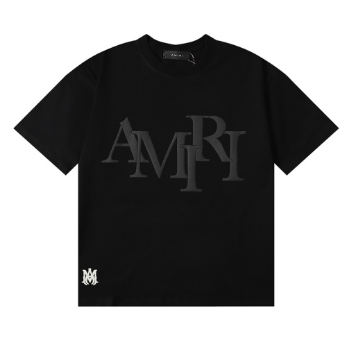 Amiri T-Shirts Short Sleeved For Unisex #1180973 $32.00 USD, Wholesale Replica Amiri T-Shirts