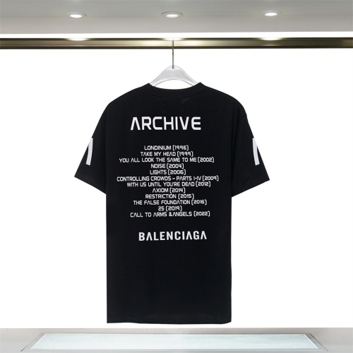 Replica Balenciaga T-Shirts Short Sleeved For Unisex #1180991 $34.00 USD for Wholesale
