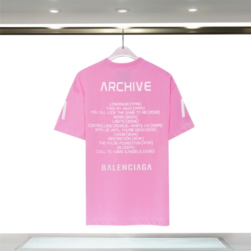 Replica Balenciaga T-Shirts Short Sleeved For Unisex #1180992 $34.00 USD for Wholesale