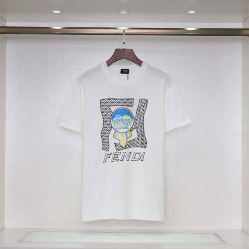 Fendi T-Shirts Short Sleeved For Unisex #1181020 $32.00 USD, Wholesale Replica Fendi T-Shirts