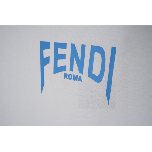 Replica Fendi T-Shirts Short Sleeved For Unisex #1181022 $32.00 USD for Wholesale