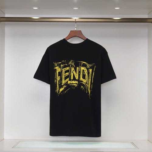 Replica Fendi T-Shirts Short Sleeved For Unisex #1181023 $32.00 USD for Wholesale