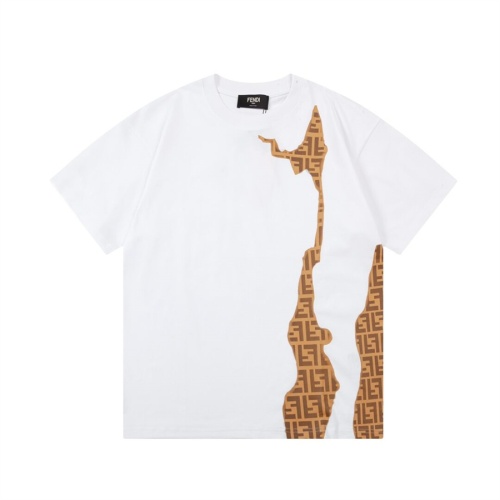 Fendi T-Shirts Short Sleeved For Unisex #1181035 $42.00 USD, Wholesale Replica Fendi T-Shirts