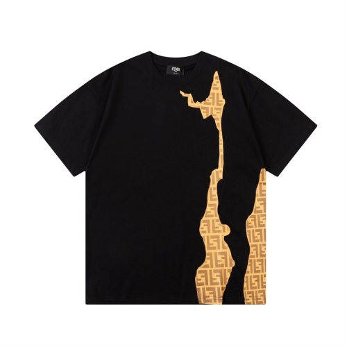 Fendi T-Shirts Short Sleeved For Unisex #1181036 $42.00 USD, Wholesale Replica Fendi T-Shirts