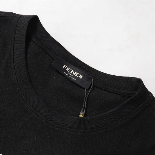 Replica Fendi T-Shirts Short Sleeved For Men #1181040 $32.00 USD for Wholesale