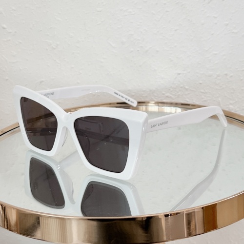 Yves Saint Laurent YSL AAA Quality Sunglasses #1181073 $60.00 USD, Wholesale Replica Yves Saint Laurent YSL AAA Quality Sunglasses