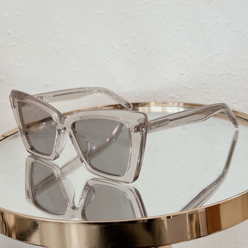 Yves Saint Laurent YSL AAA Quality Sunglasses #1181076 $60.00 USD, Wholesale Replica Yves Saint Laurent YSL AAA Quality Sunglasses