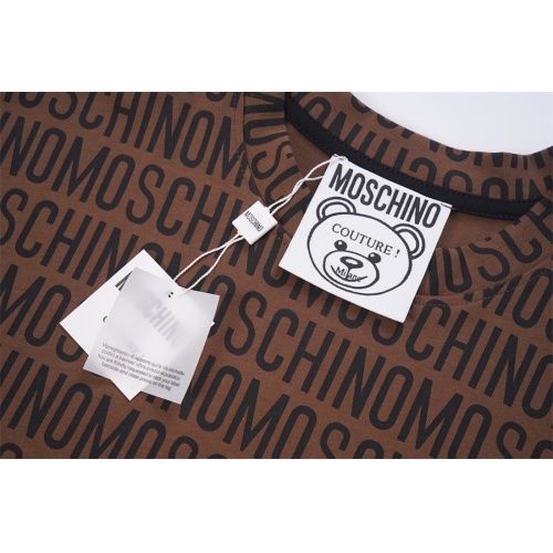 Replica Moschino T-Shirts Short Sleeved For Unisex #1181080 $32.00 USD for Wholesale