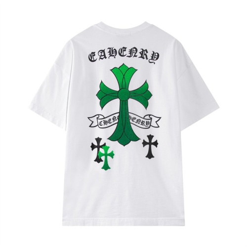 Chrome Hearts T-Shirts Short Sleeved For Unisex #1181116 $52.00 USD, Wholesale Replica Chrome Hearts T-Shirts