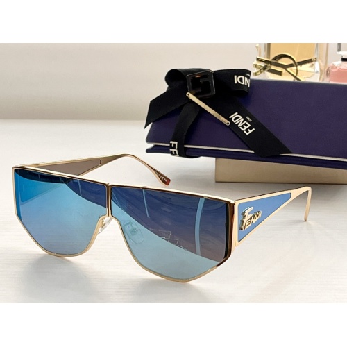 Fendi AAA Quality Sunglasses #1181220 $64.00 USD, Wholesale Replica Fendi AAA Quality Sunglasses