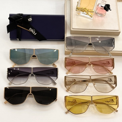 Replica Fendi AAA Quality Sunglasses #1181220 $64.00 USD for Wholesale