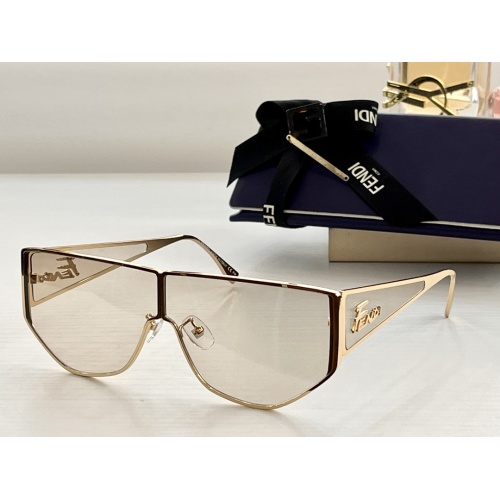Fendi AAA Quality Sunglasses #1181225 $64.00 USD, Wholesale Replica Fendi AAA Quality Sunglasses