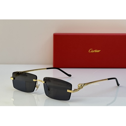 Cartier AAA Quality Sunglassess #1181255