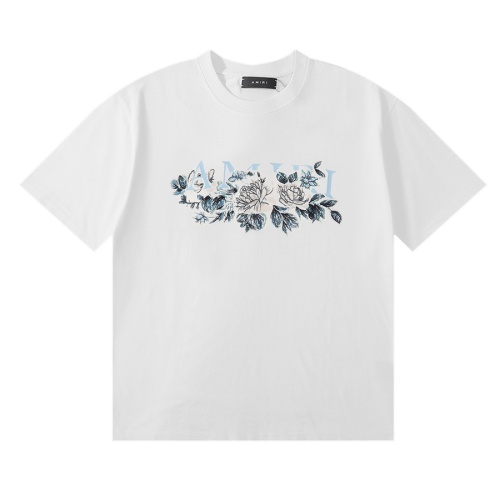 Amiri T-Shirts Short Sleeved For Unisex #1181282 $27.00 USD, Wholesale Replica Amiri T-Shirts