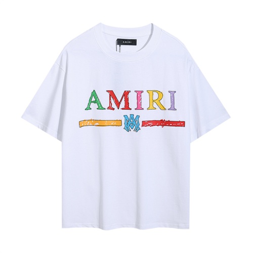 Amiri T-Shirts Short Sleeved For Unisex #1181284 $27.00 USD, Wholesale Replica Amiri T-Shirts